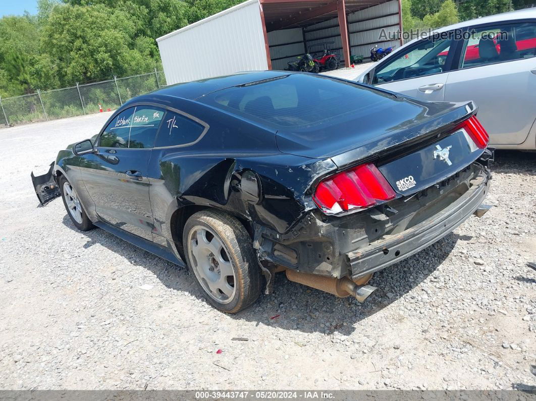 2015 Ford Mustang V6 Black vin: 1FA6P8AM0F5402530