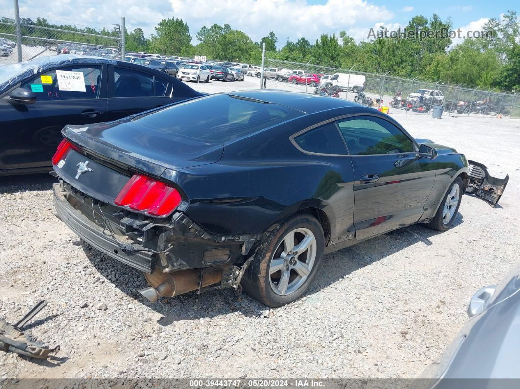 2015 Ford Mustang V6 Black vin: 1FA6P8AM0F5402530