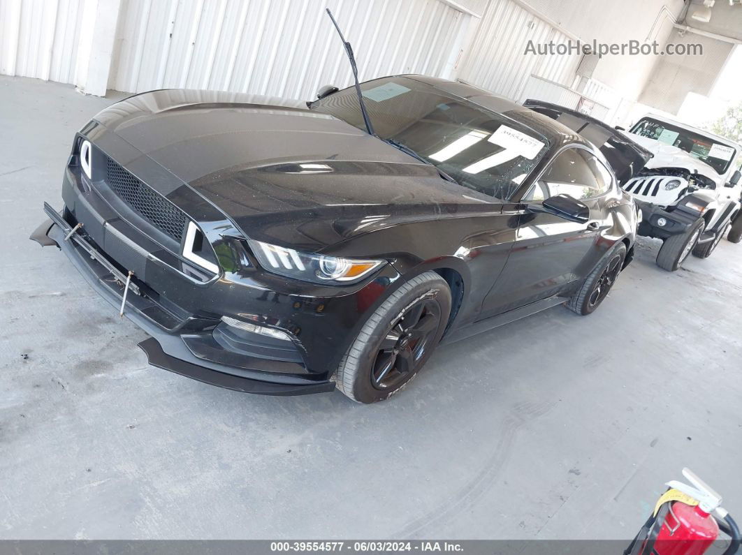 2015 Ford Mustang V6 Черный vin: 1FA6P8AM0F5406285