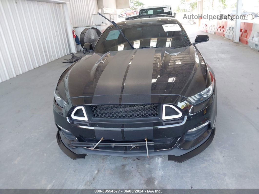 2015 Ford Mustang V6 Black vin: 1FA6P8AM0F5406285