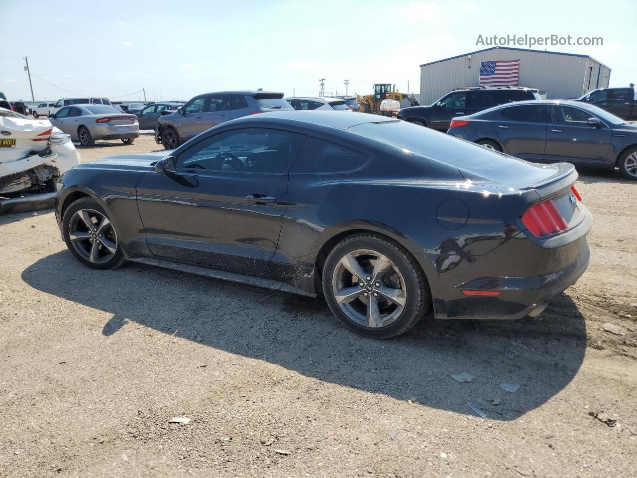 2015 Ford Mustang  Черный vin: 1FA6P8AM0F5428576