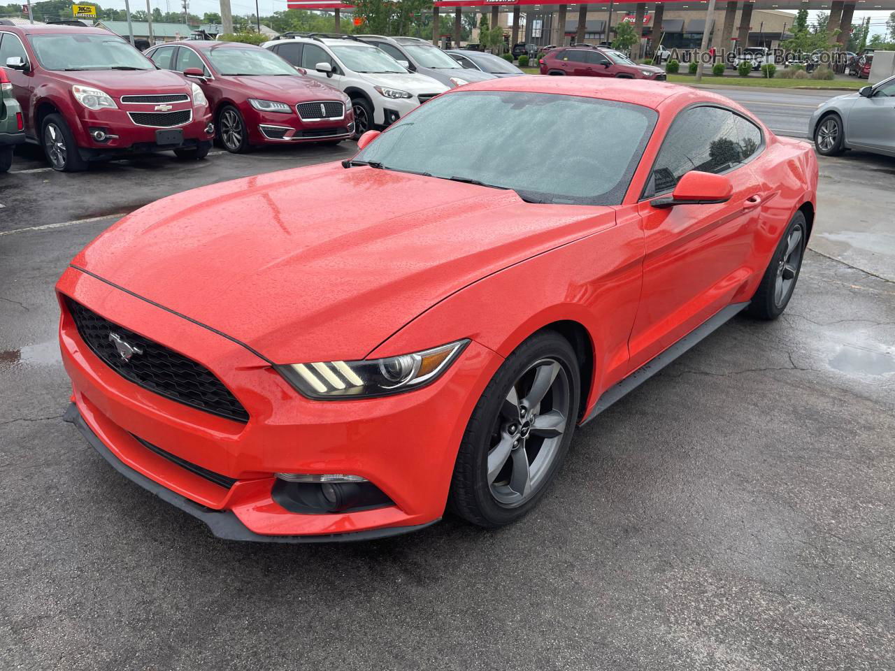 2015 Ford Mustang  Оранжевый vin: 1FA6P8AM0F5431056