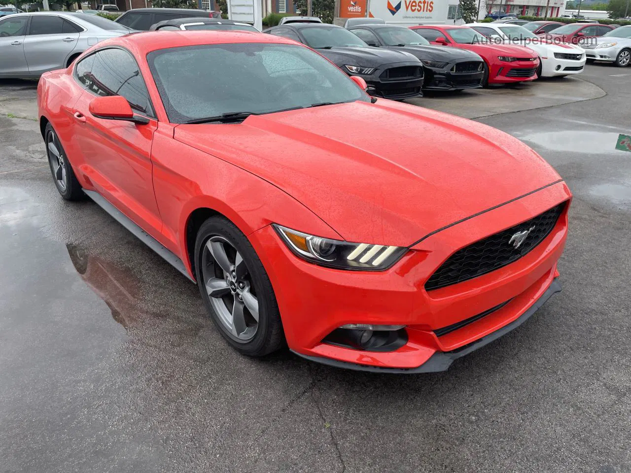 2015 Ford Mustang  Orange vin: 1FA6P8AM0F5431056