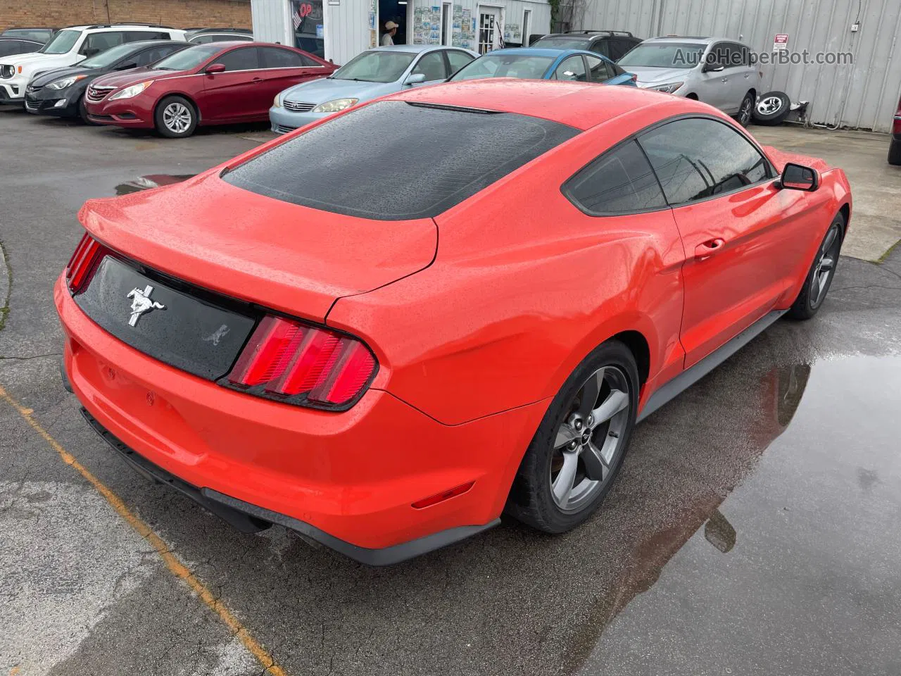 2015 Ford Mustang  Orange vin: 1FA6P8AM0F5431056