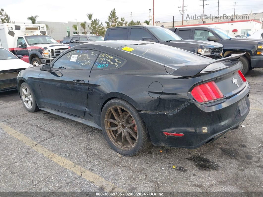 2016 Ford Mustang V6 Black vin: 1FA6P8AM0G5221140