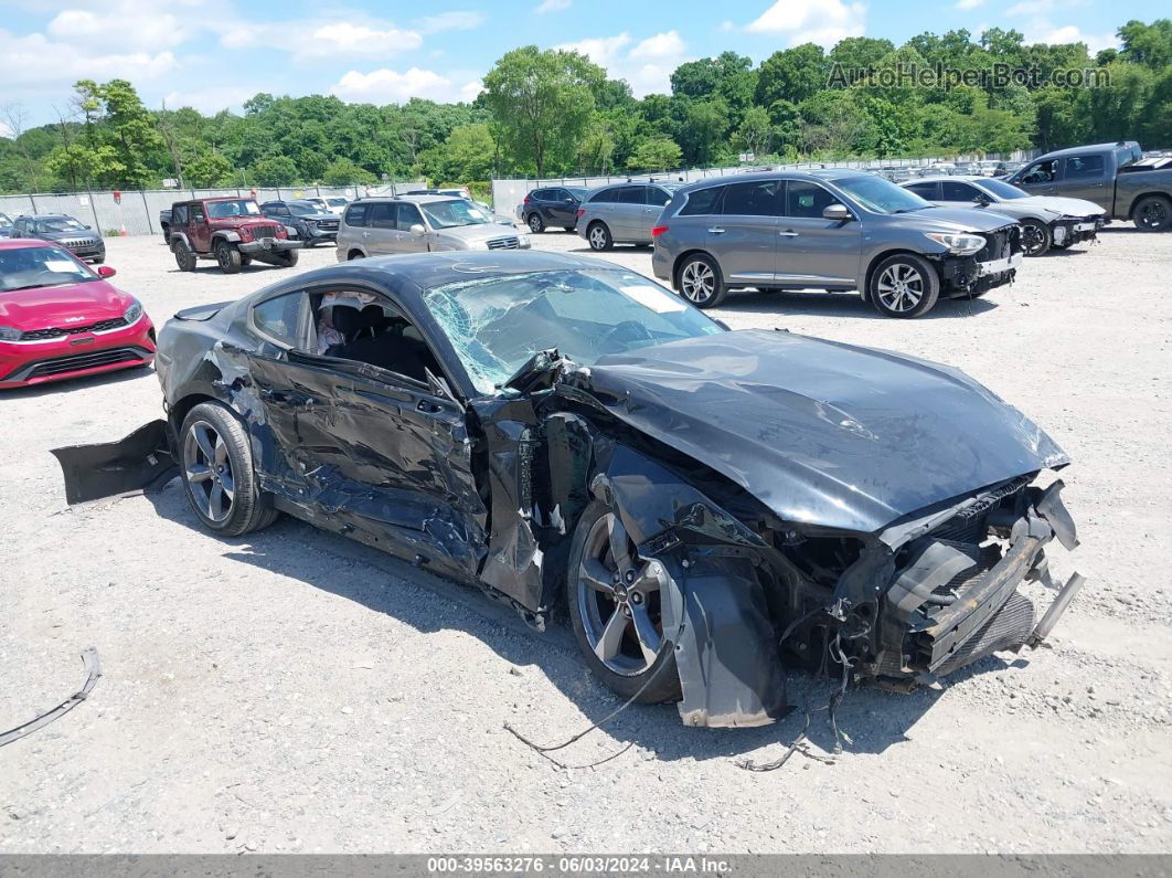 2016 Ford Mustang V6 Black vin: 1FA6P8AM0G5263792