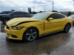 2016 Ford Mustang  Желтый vin: 1FA6P8AM0G5292564