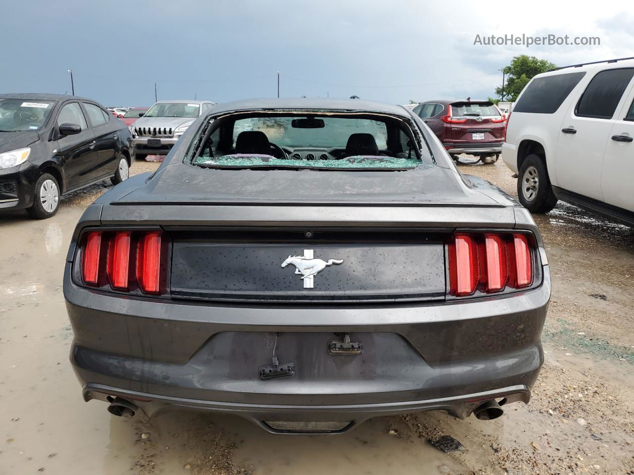 2016 Ford Mustang  Gray vin: 1FA6P8AM0G5336420