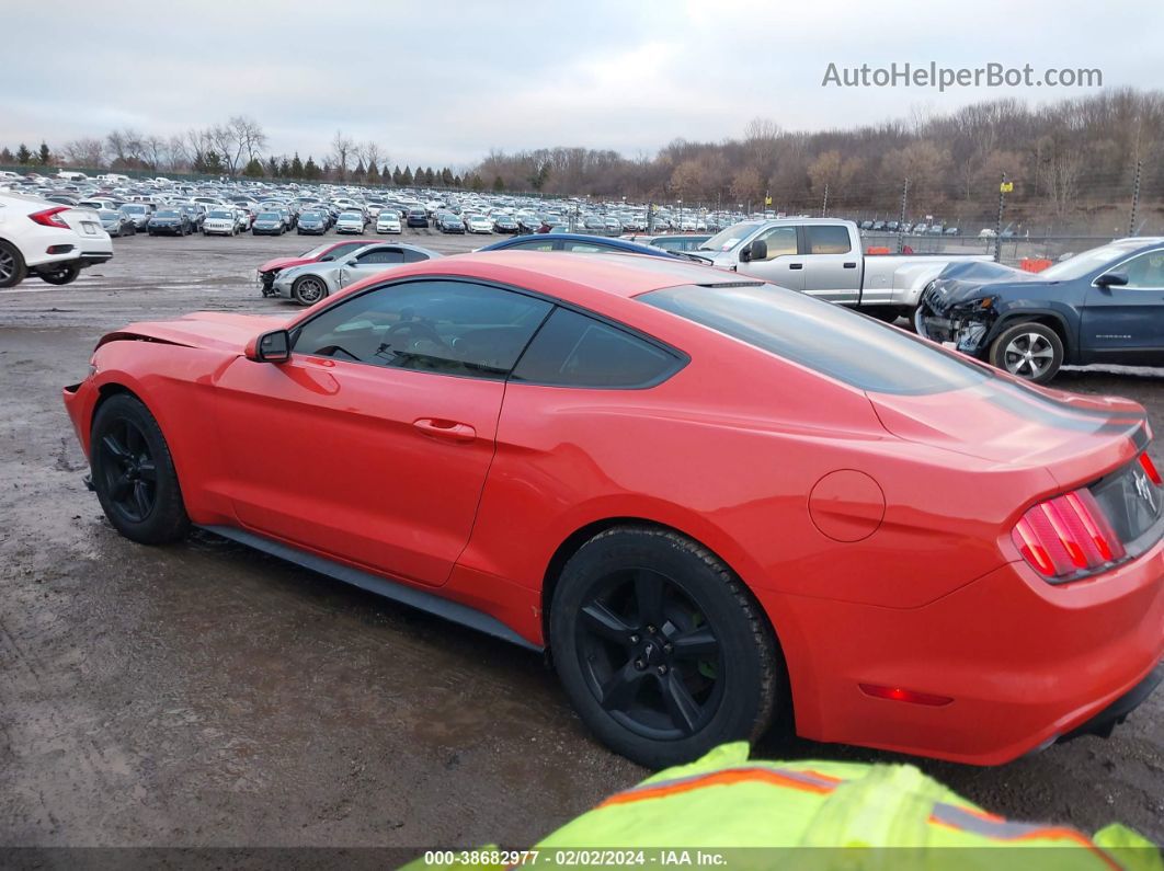 2015 Ford Mustang V6 Orange vin: 1FA6P8AM1F5309788