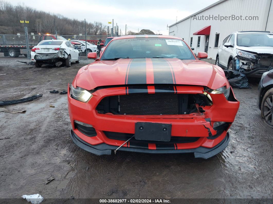 2015 Ford Mustang V6 Orange vin: 1FA6P8AM1F5309788