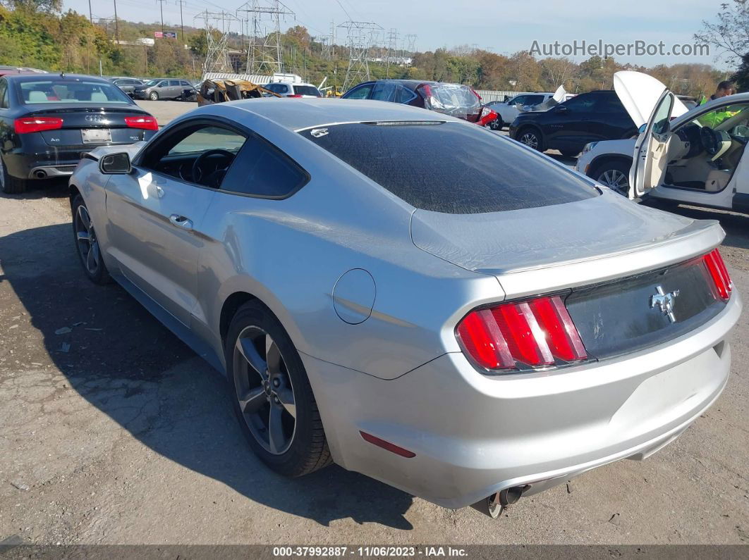 2015 Ford Mustang V6 Серебряный vin: 1FA6P8AM1F5312819