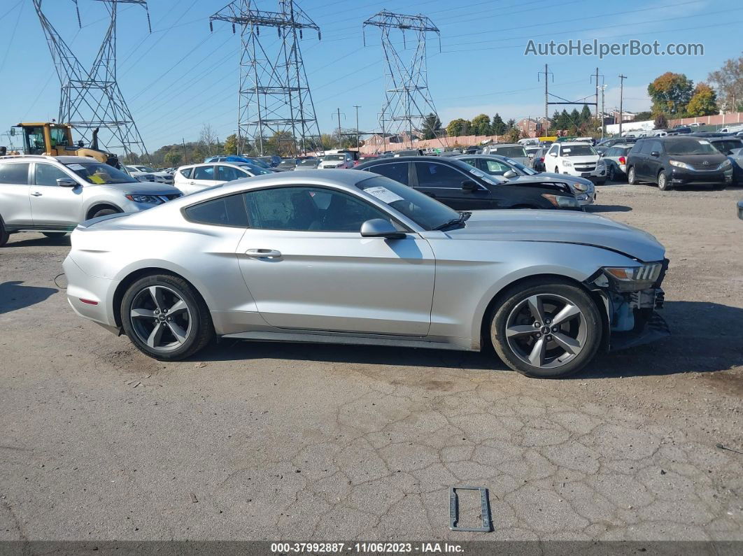 2015 Ford Mustang V6 Серебряный vin: 1FA6P8AM1F5312819