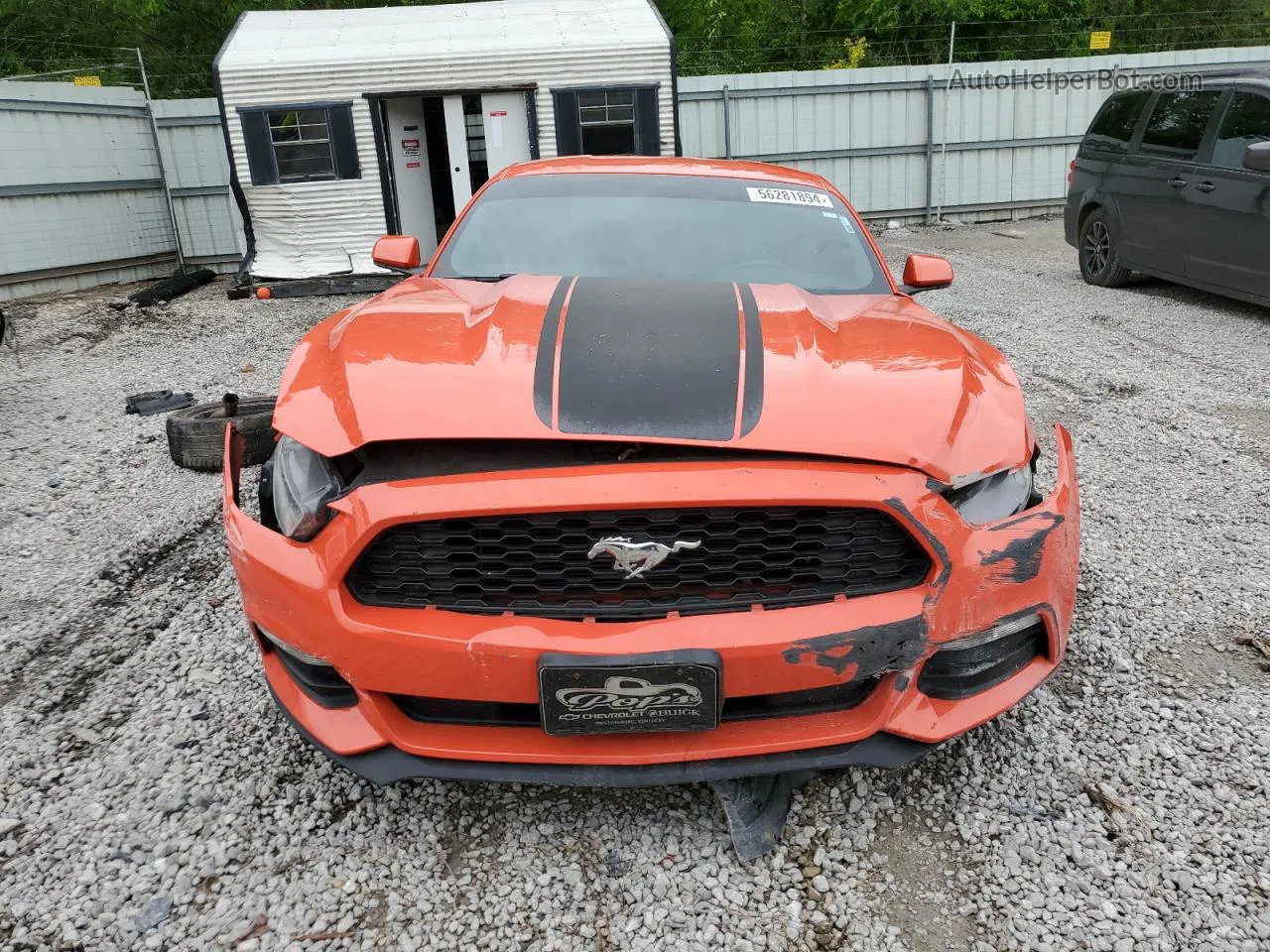 2016 Ford Mustang  Orange vin: 1FA6P8AM1G5241588