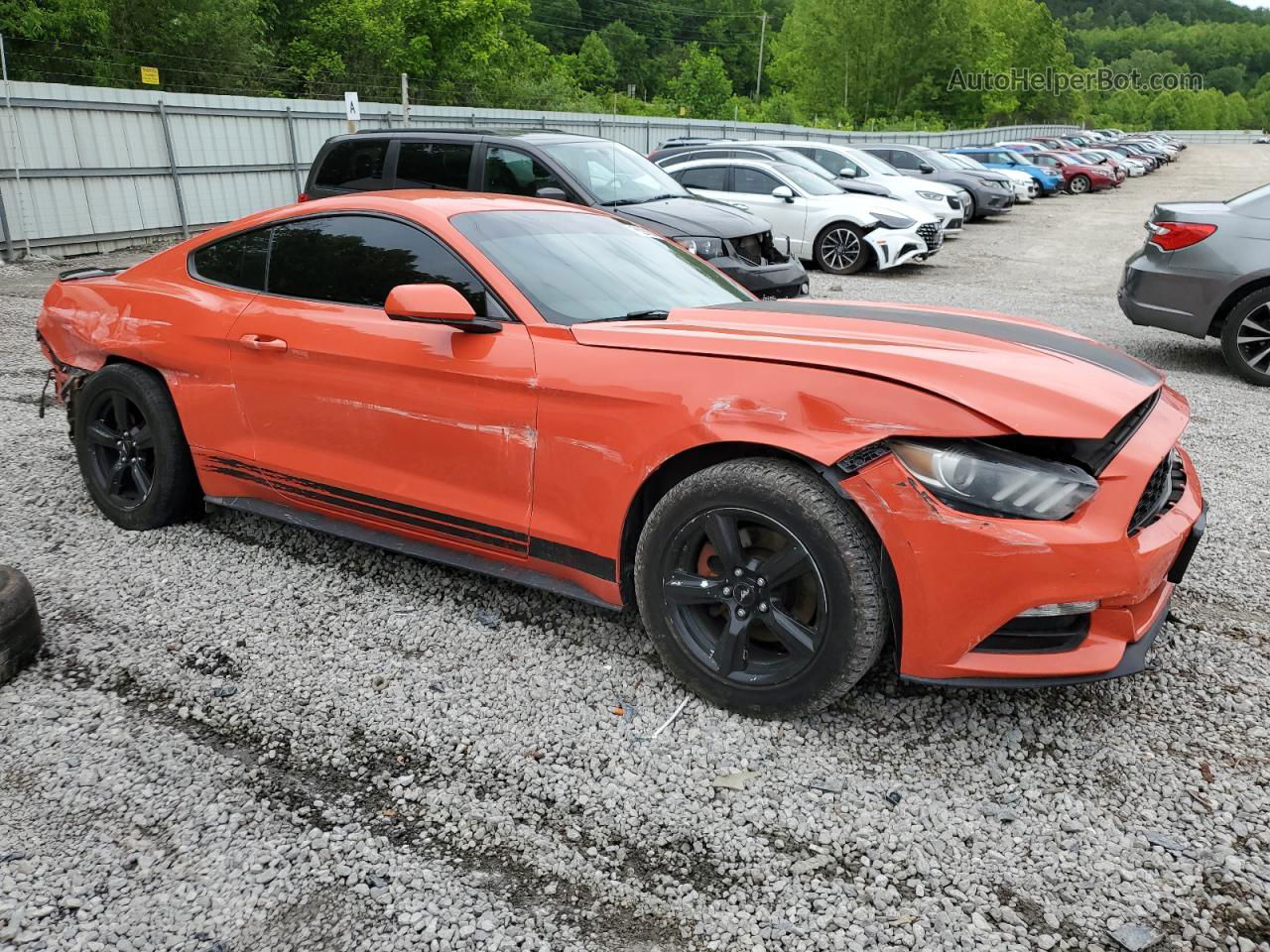 2016 Ford Mustang  Orange vin: 1FA6P8AM1G5241588