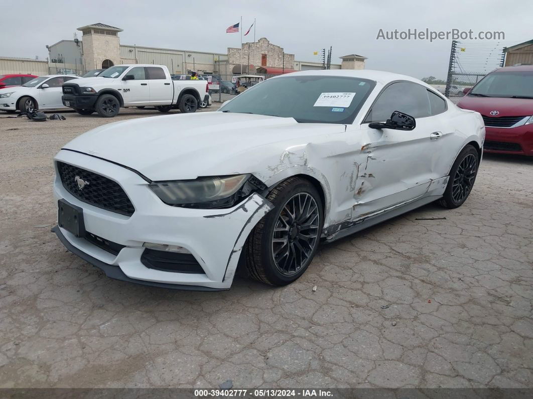 2016 Ford Mustang V6 White vin: 1FA6P8AM1G5252364