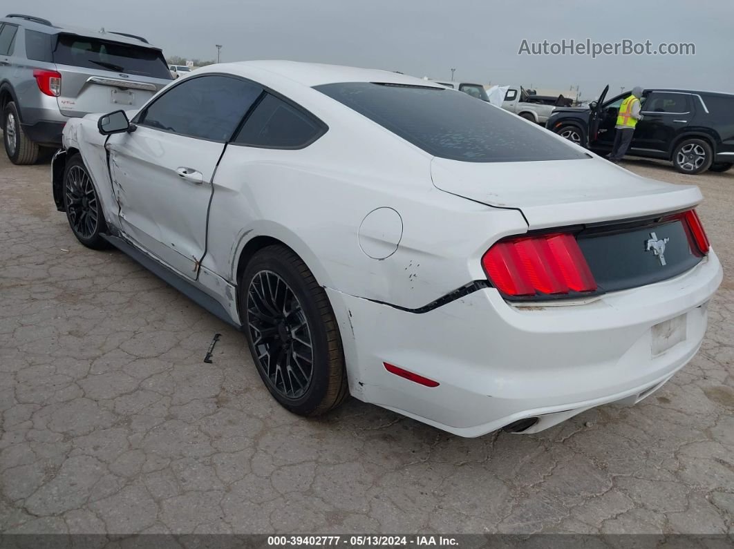 2016 Ford Mustang V6 White vin: 1FA6P8AM1G5252364