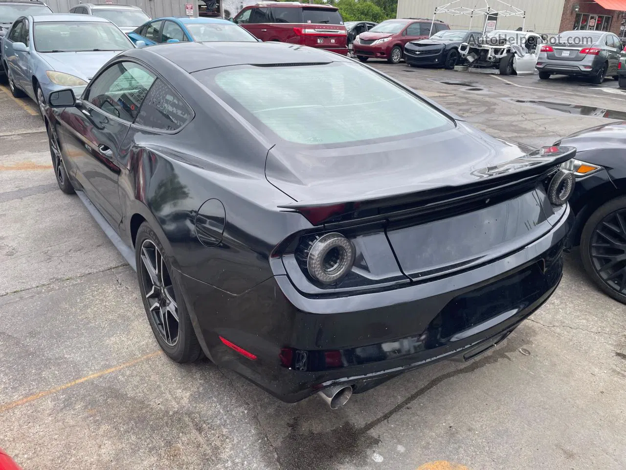 2016 Ford Mustang  Black vin: 1FA6P8AM1G5259248