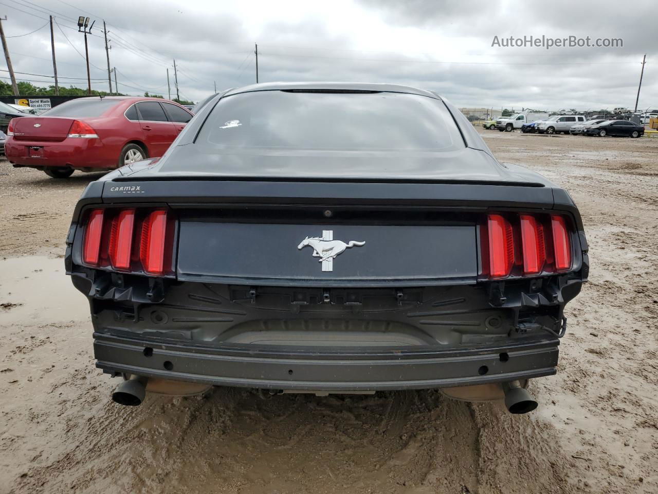 2016 Ford Mustang  Black vin: 1FA6P8AM1G5292556