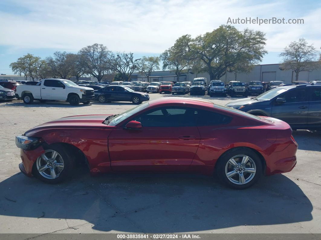 2016 Ford Mustang V6 Red vin: 1FA6P8AM1G5301949