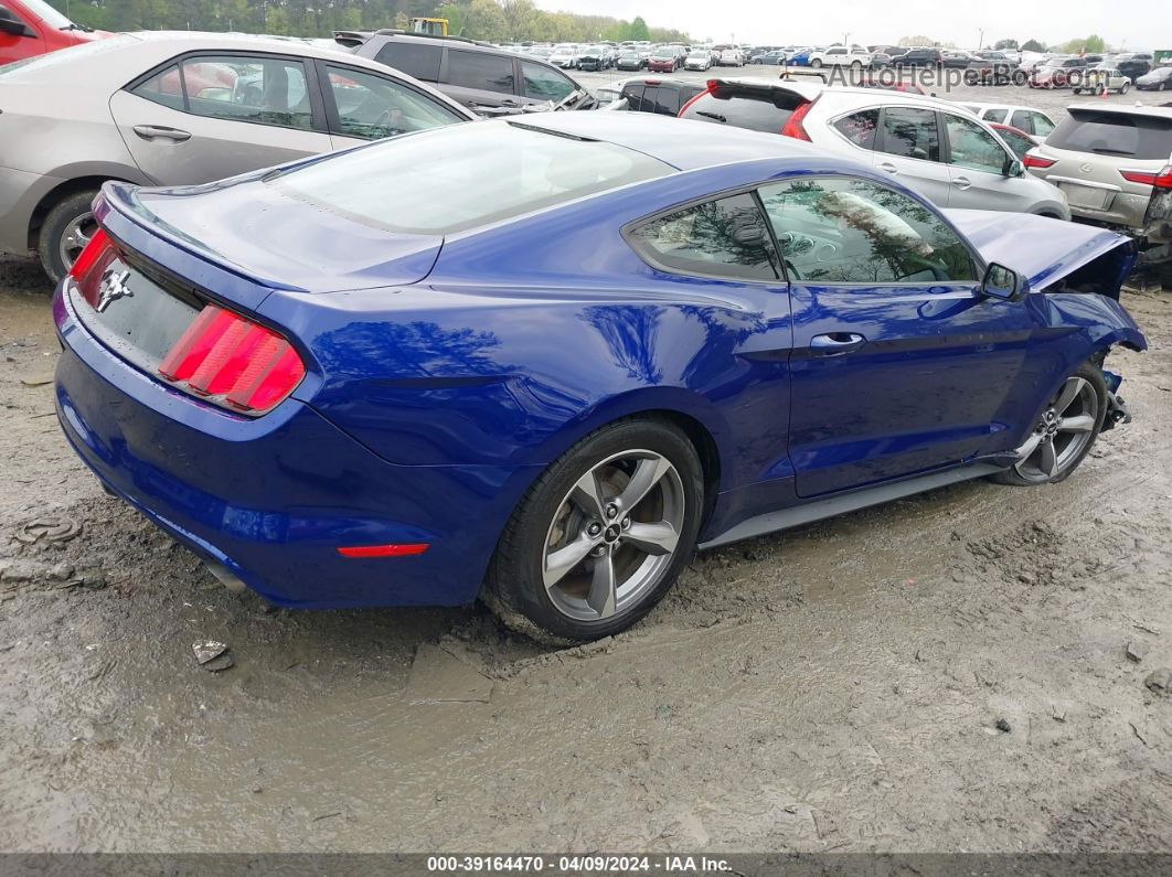 2016 Ford Mustang V6 Blue vin: 1FA6P8AM1G5335339