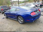 2016 Ford Mustang V6 Blue vin: 1FA6P8AM1G5335339