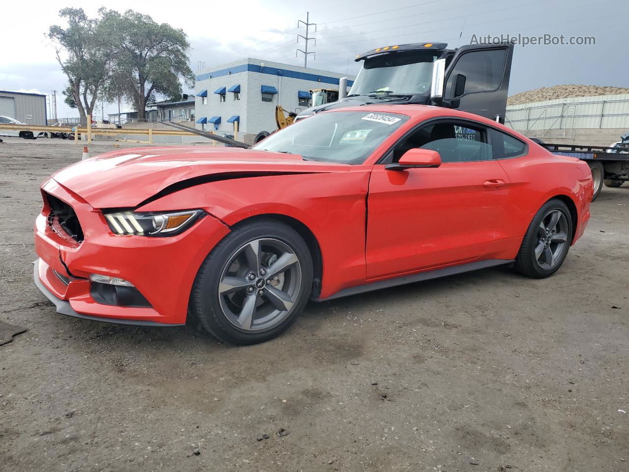 2015 Ford Mustang  Красный vin: 1FA6P8AM2F5305944