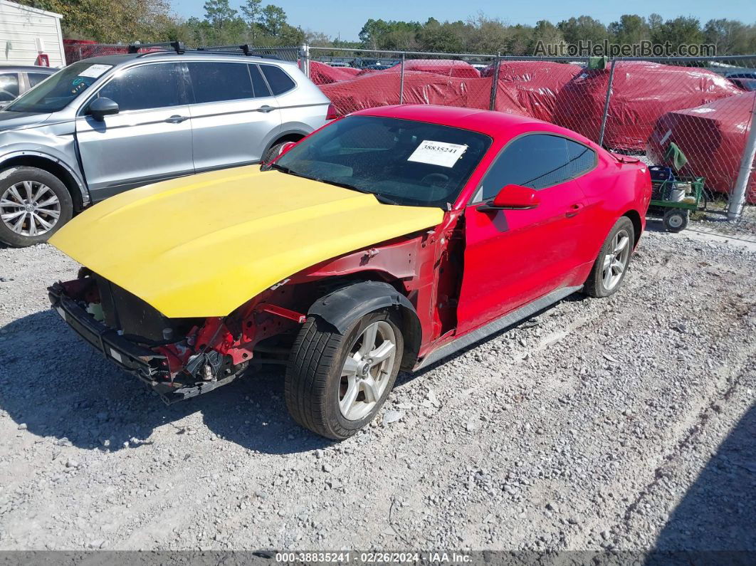 2015 Ford Mustang V6 Red vin: 1FA6P8AM2F5322064