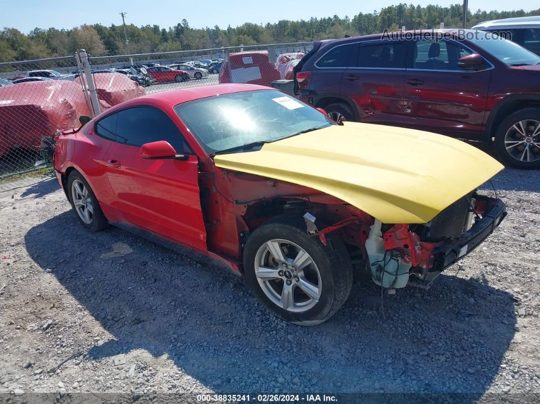 2015 Ford Mustang V6 Red vin: 1FA6P8AM2F5322064