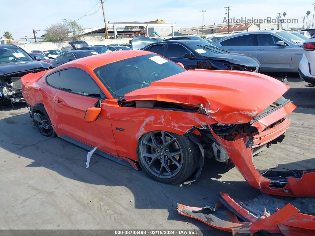 2015 Ford Mustang V6 Orange vin: 1FA6P8AM2F5338717