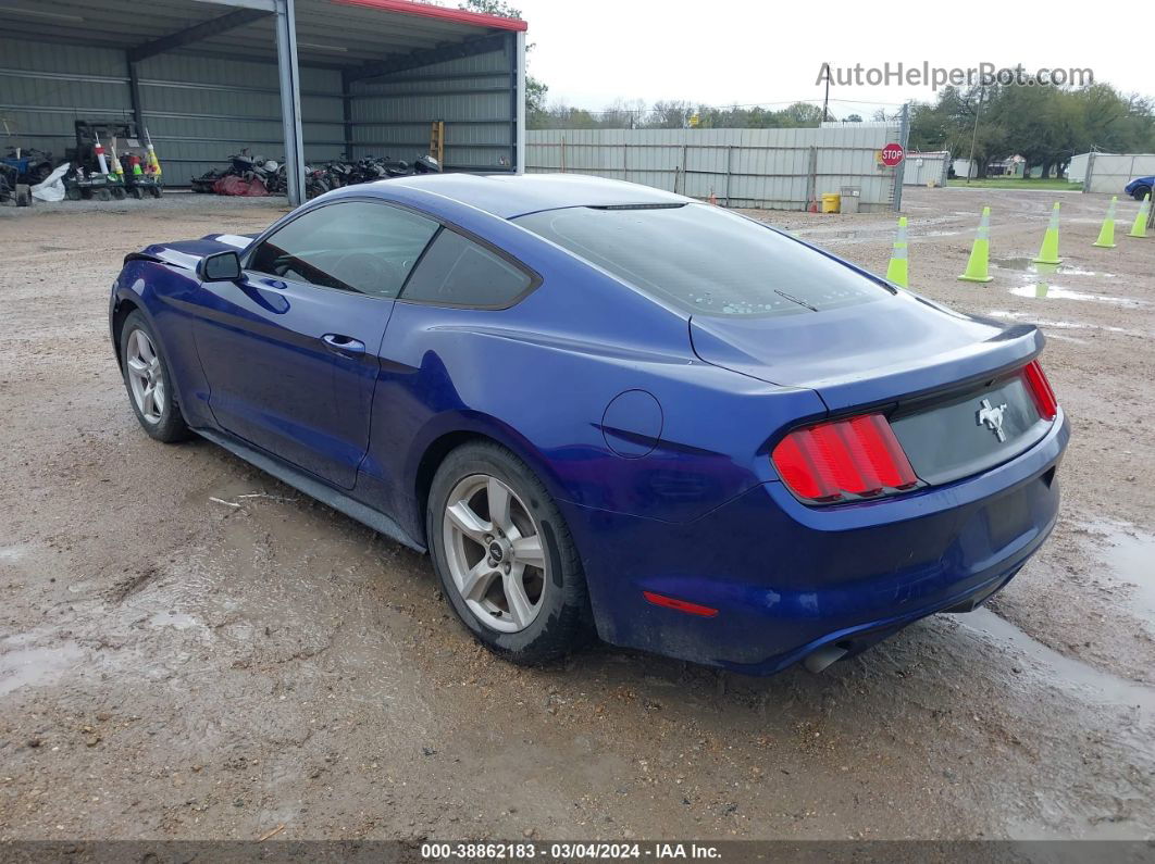 2015 Ford Mustang V6 Blue vin: 1FA6P8AM2F5399694