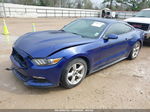 2015 Ford Mustang V6 Blue vin: 1FA6P8AM2F5399694