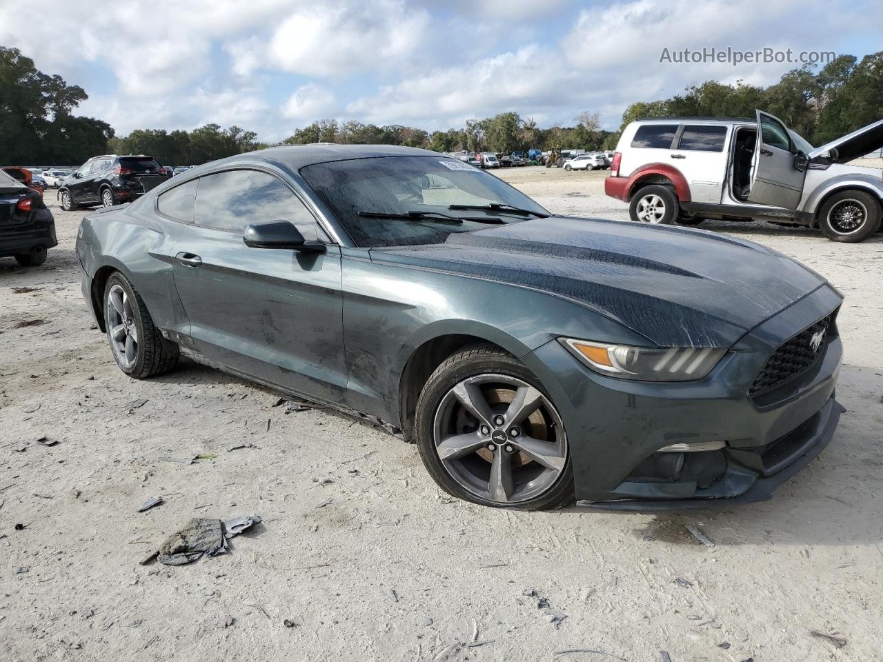 2016 Ford Mustang  Green vin: 1FA6P8AM2G5271599