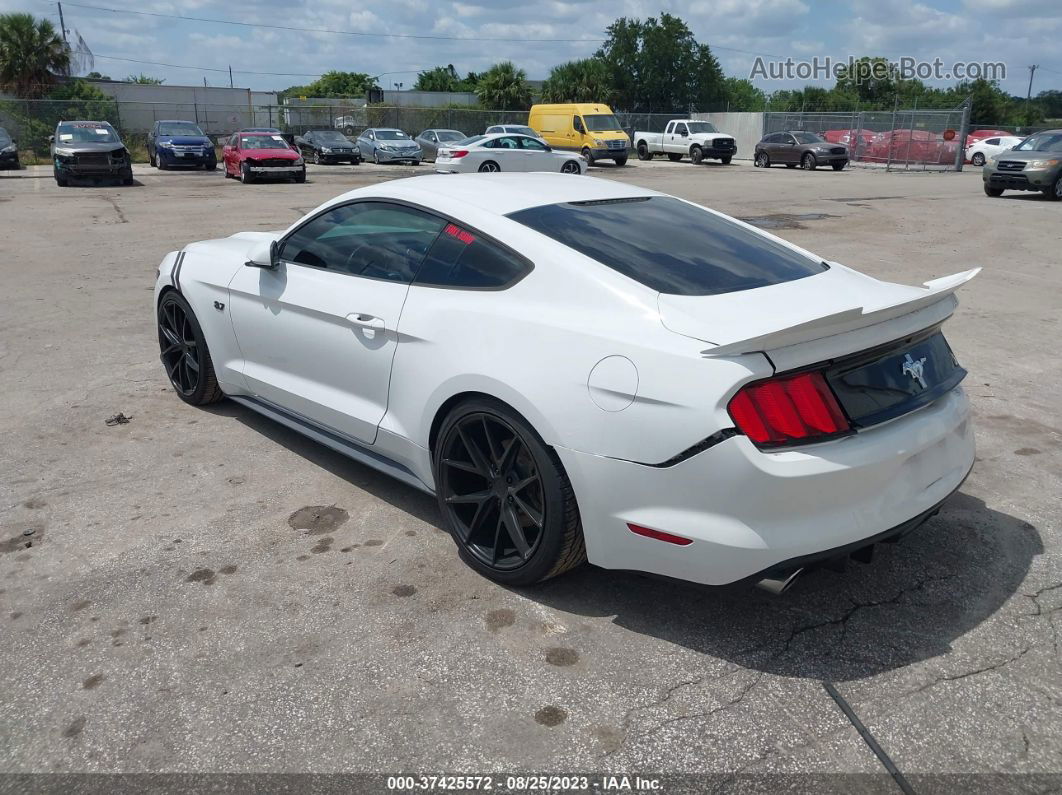 2016 Ford Mustang V6 White vin: 1FA6P8AM2G5326570