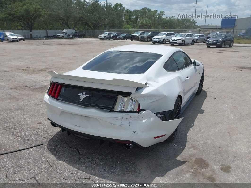 2016 Ford Mustang V6 White vin: 1FA6P8AM2G5326570