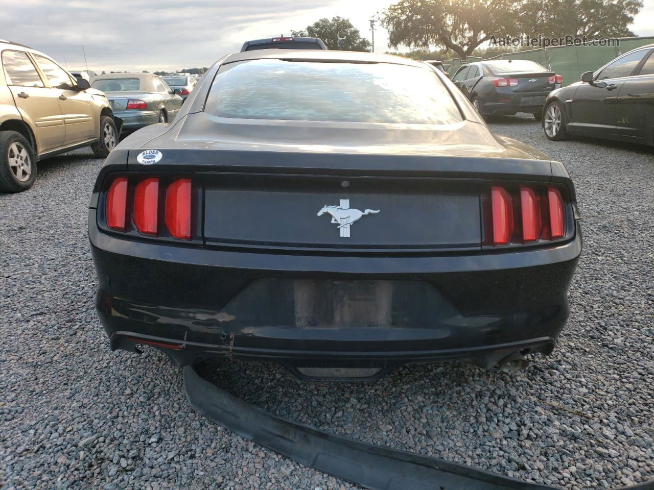 2016 Ford Mustang  Black vin: 1FA6P8AM2G5332014