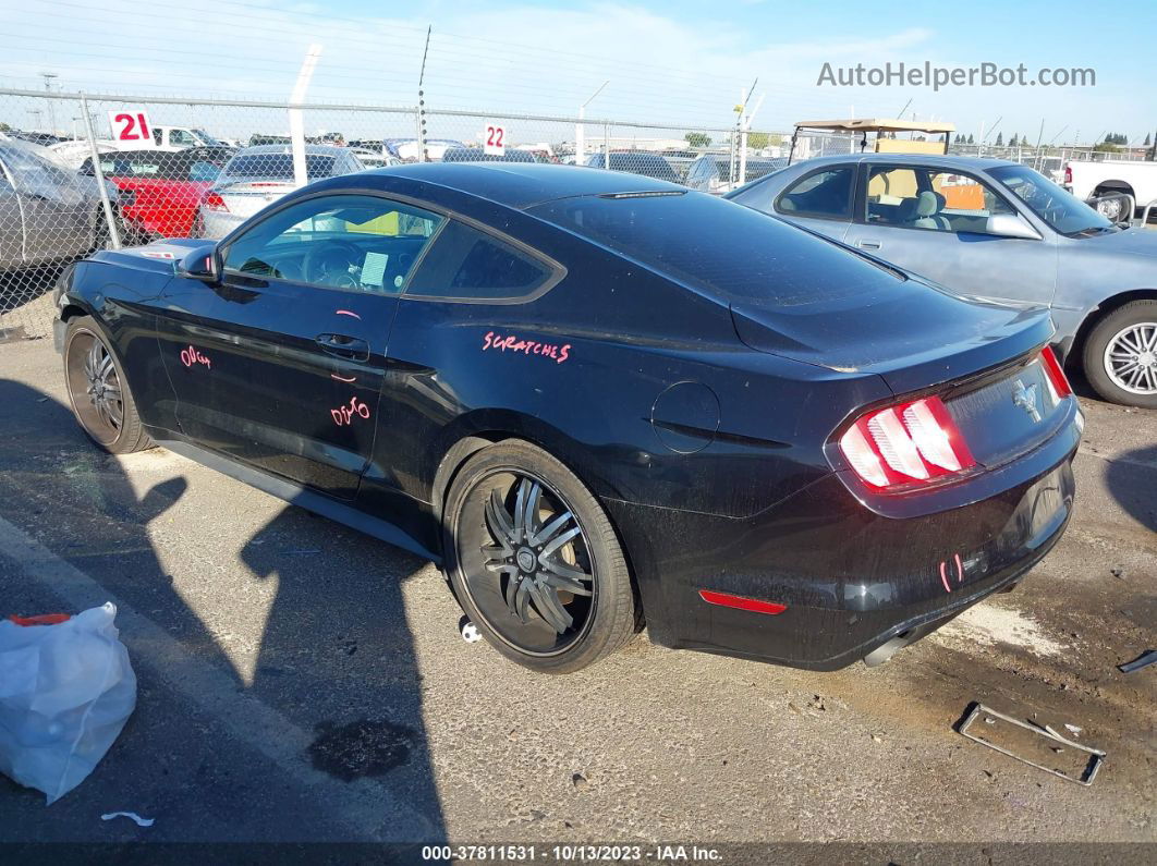 2015 Ford Mustang V6 Black vin: 1FA6P8AM3F5341366