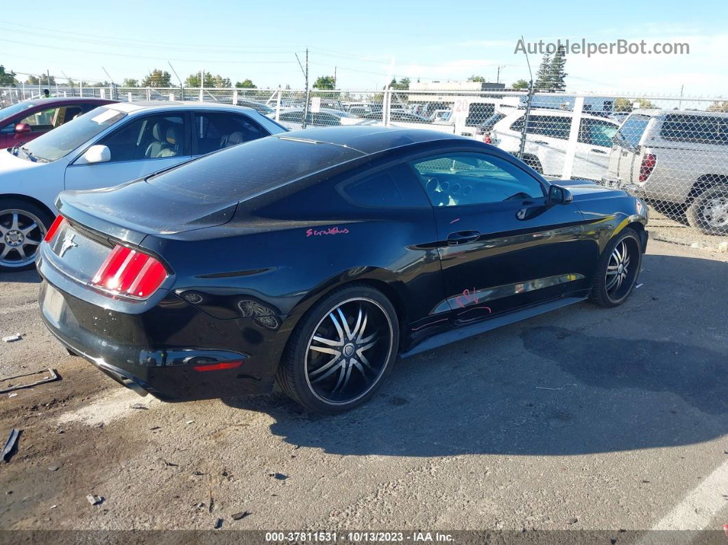 2015 Ford Mustang V6 Black vin: 1FA6P8AM3F5341366