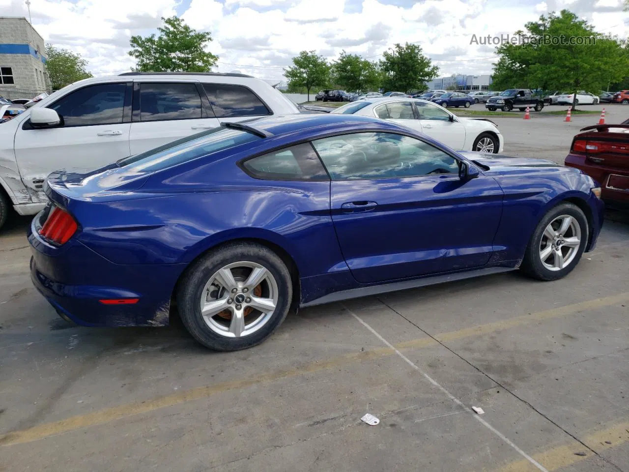 2015 Ford Mustang  Blue vin: 1FA6P8AM3F5348821