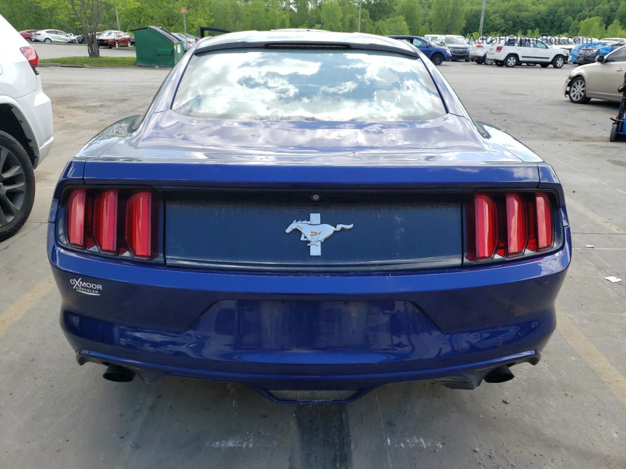 2015 Ford Mustang  Blue vin: 1FA6P8AM3F5348821