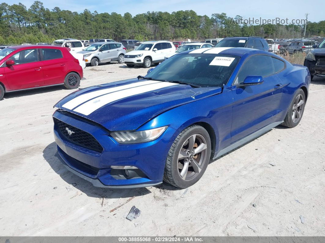 2015 Ford Mustang V6 Blue vin: 1FA6P8AM3F5359625