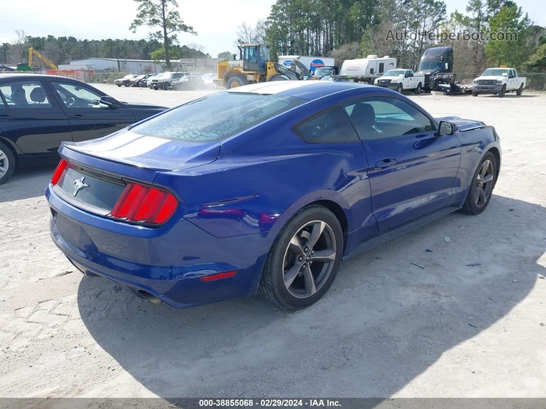 2015 Ford Mustang V6 Blue vin: 1FA6P8AM3F5359625