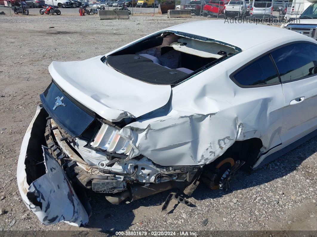 2015 Ford Mustang V6 White vin: 1FA6P8AM3F5390339