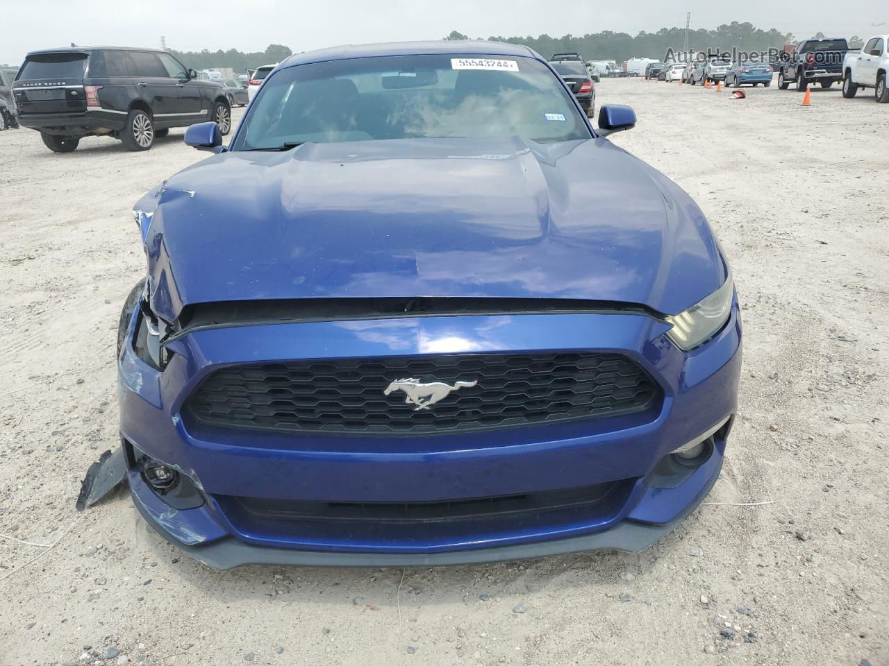 2015 Ford Mustang  Blue vin: 1FA6P8AM3F5430614