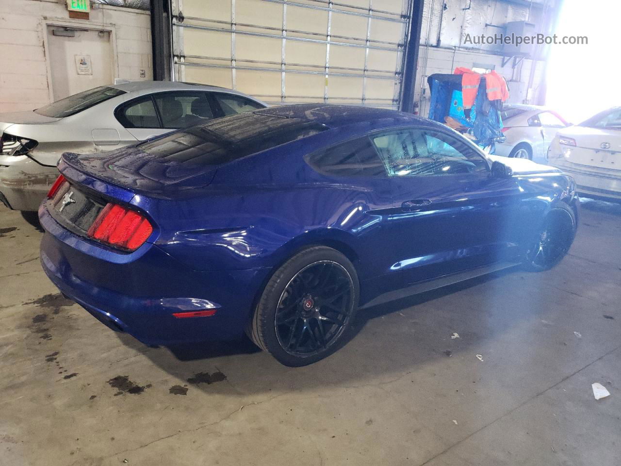 2015 Ford Mustang  Blue vin: 1FA6P8AM3F5431505