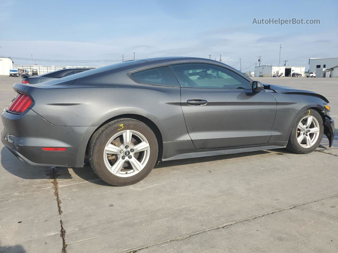 2016 Ford Mustang  Gray vin: 1FA6P8AM3G5215624