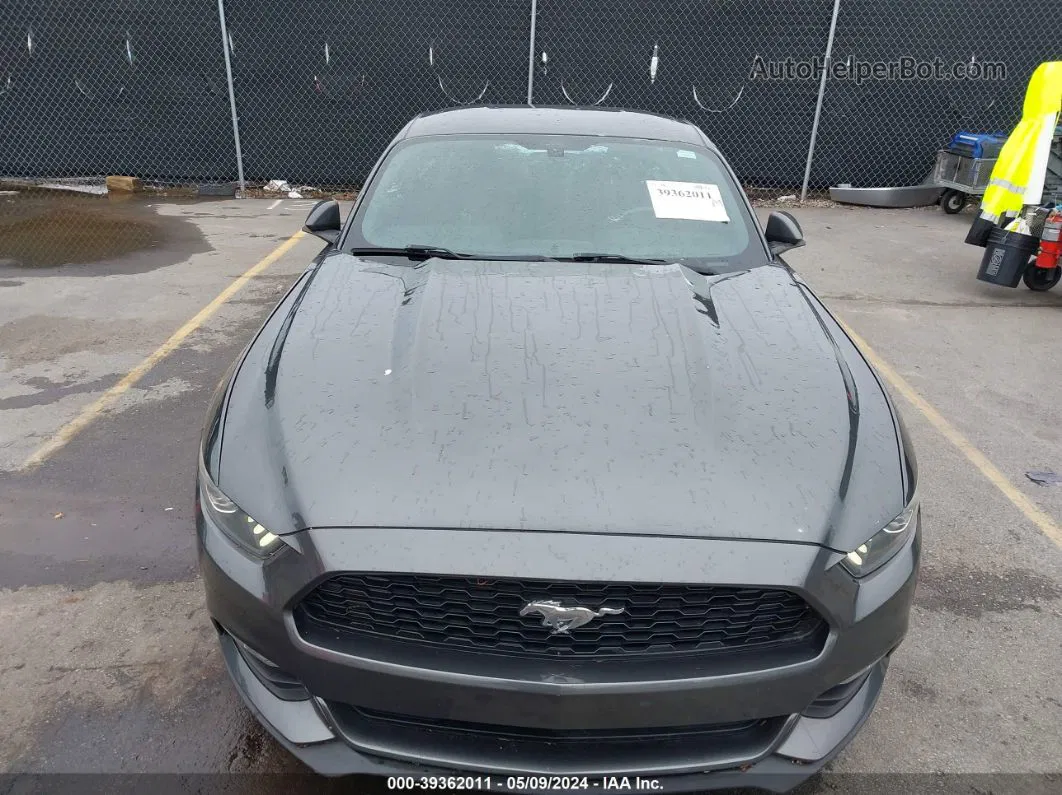 2016 Ford Mustang V6 Gray vin: 1FA6P8AM3G5250762