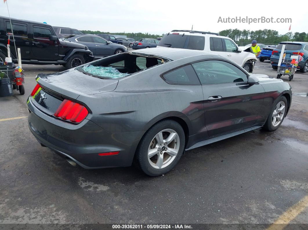 2016 Ford Mustang V6 Gray vin: 1FA6P8AM3G5250762