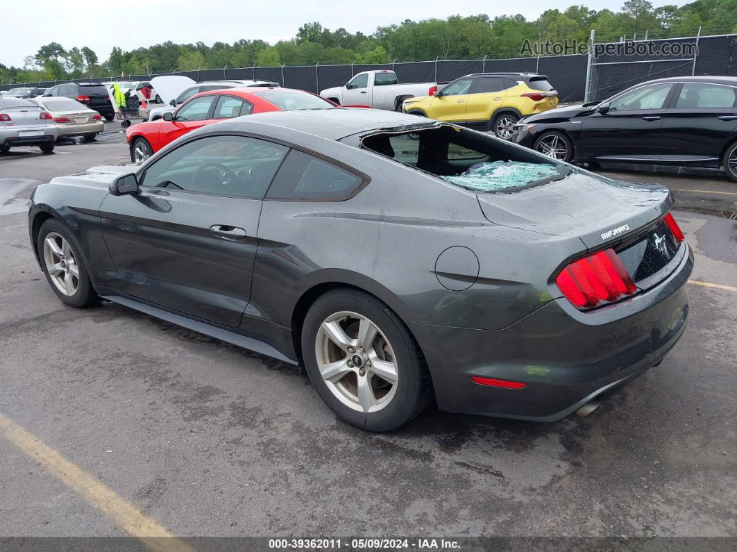 2016 Ford Mustang V6 Gray vin: 1FA6P8AM3G5250762