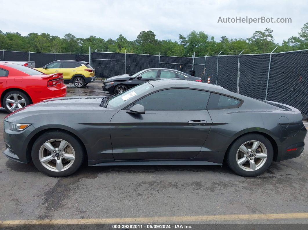 2016 Ford Mustang V6 Gray vin: 1FA6P8AM3G5250762