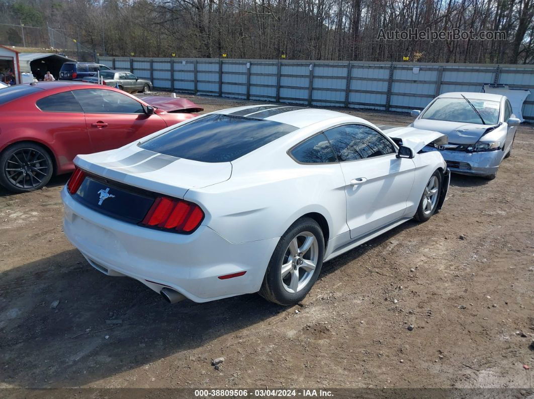 2016 Ford Mustang V6 Белый vin: 1FA6P8AM3G5256061